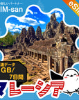 マレーシアeSIMの1GB/7日間プラン画像_eSIM-san