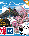 韓国eSIMの2GB/dayプラン画像_eSIM-san