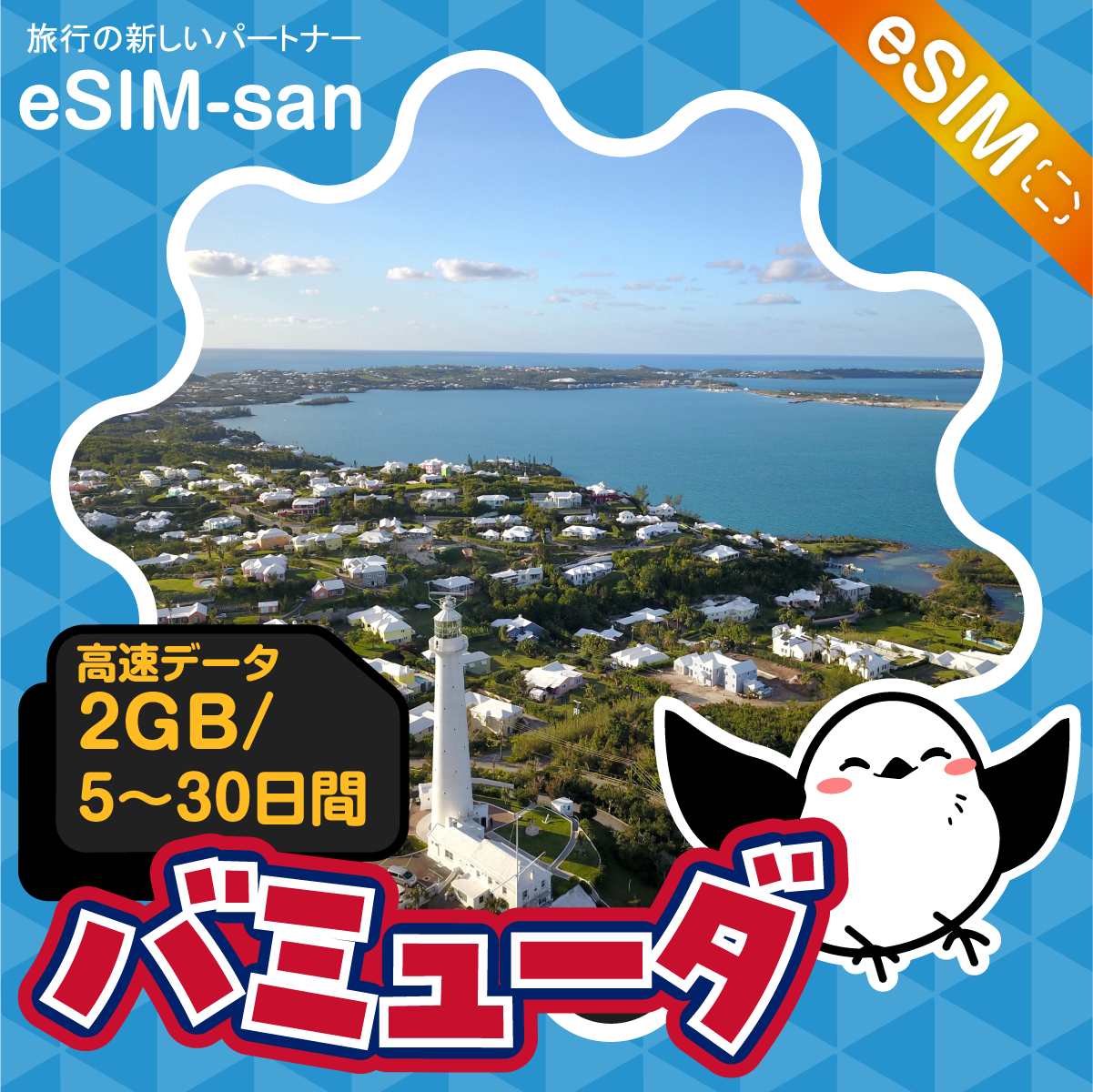 バミューダeSIMの2GB/dayプラン画像_eSIM-san