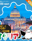 イタリアeSIMの1GB/dayプラン画像_eSIM-san