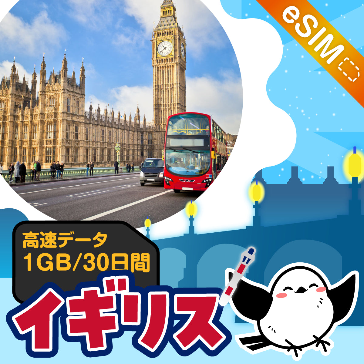 イギリス eSIM