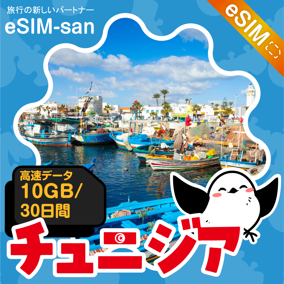 チュニジアeSIMの10GBプラン画像_eSIM-san